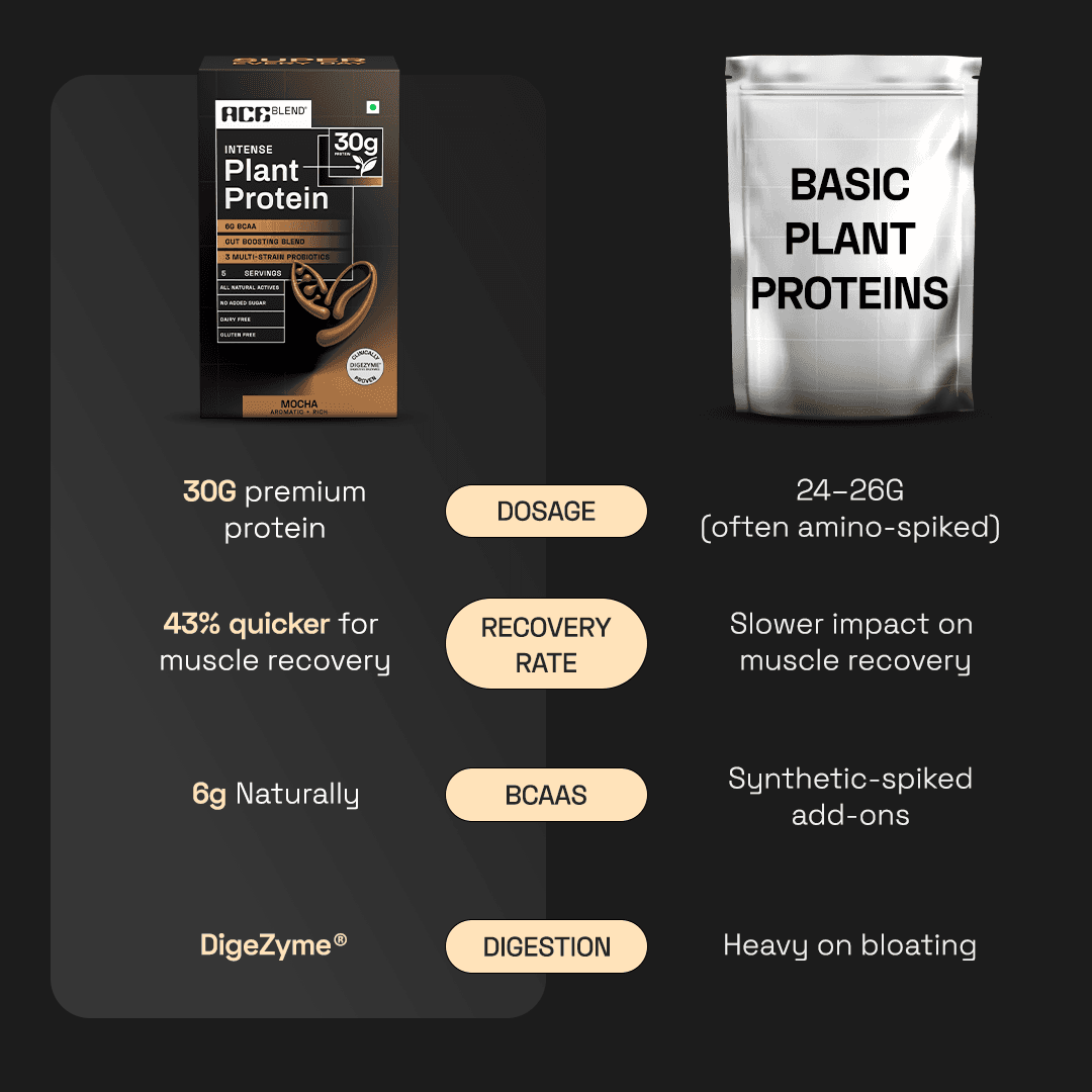 Premium Plant Protein | Intense