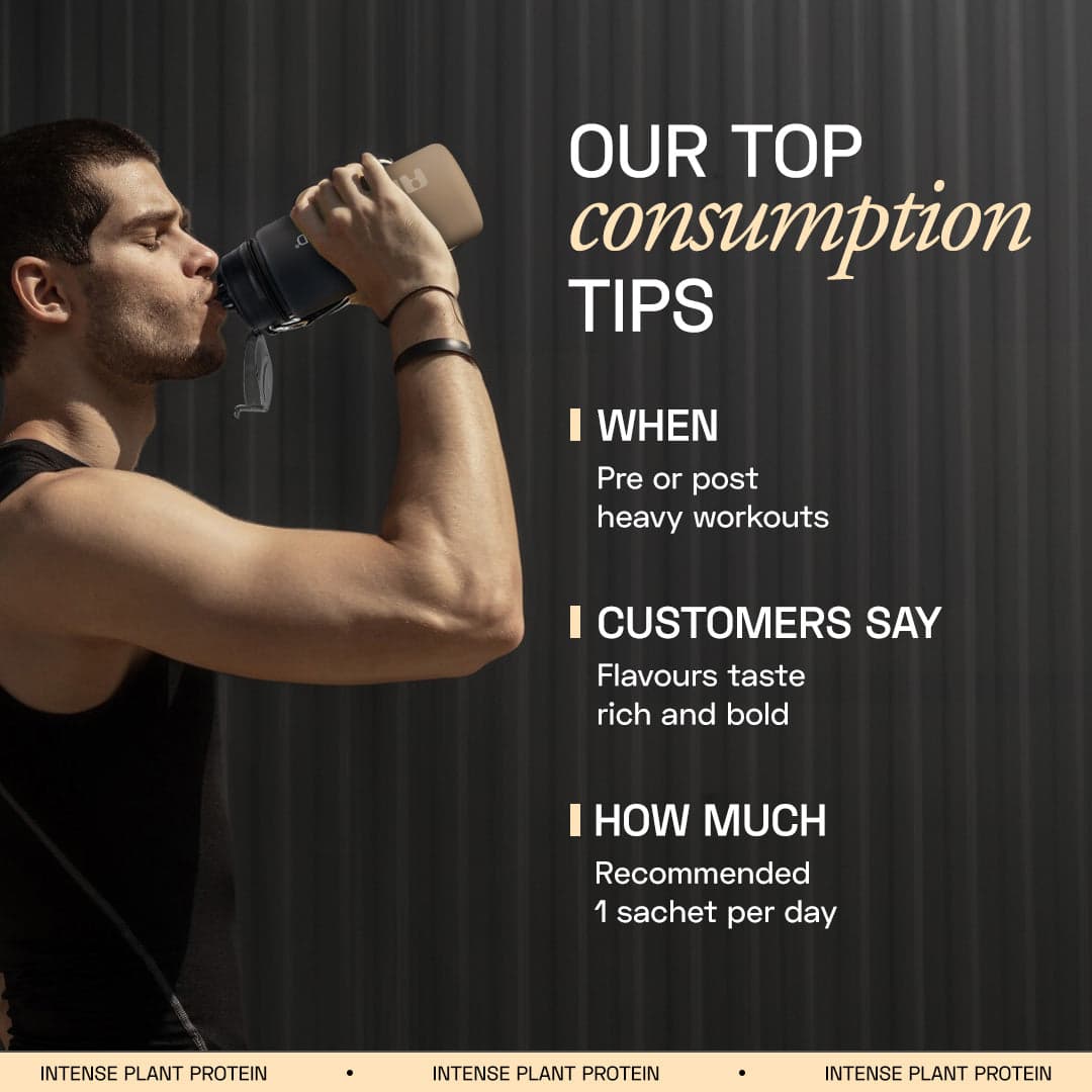 Premium Plant Protein | Intense